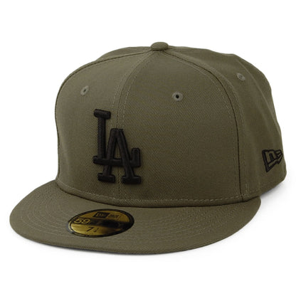 Casquette 59FIFTY MLB Essential L.A. Dodgers olive NEW ERA