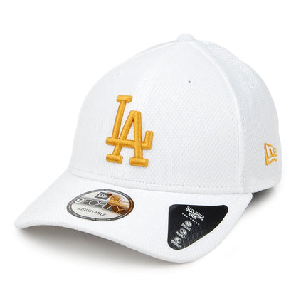 Casquette 9FORTY MLB Diamond Era Essential L.A. Dodgers blanc-jaune NEW ERA