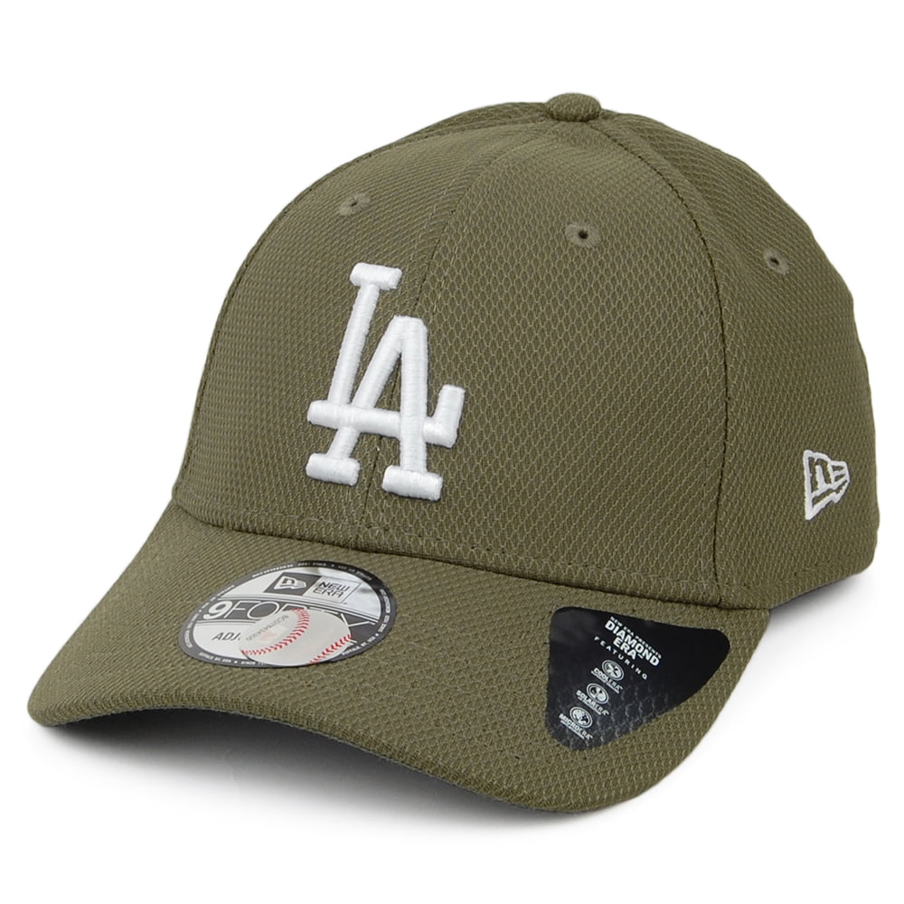 Casquette 9FORTY MLB Diamond Era Essential L.A. Dodgers olive NEW ERA