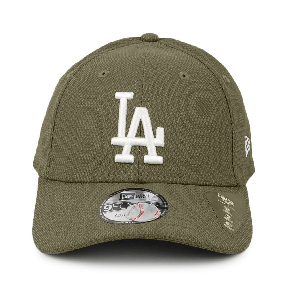 Casquette 9FORTY MLB Diamond Era Essential L.A. Dodgers olive NEW ERA
