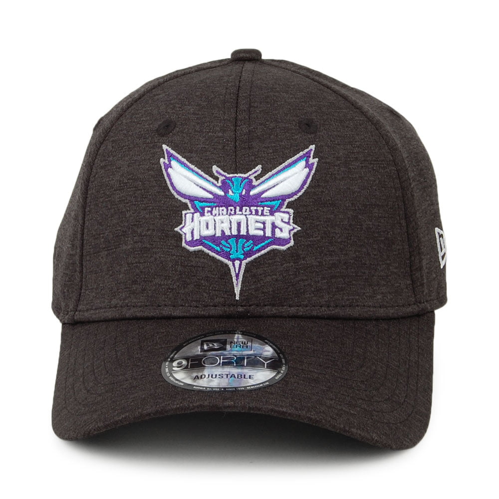 Casquette 9FORTY NBA Shadow Tech Charlotte Hornets noir NEW ERA