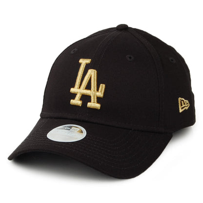 Casquette 9FORTY MLB Metallic L.A. Dodgers noir-doré NEW ERA