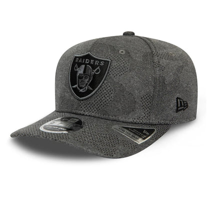 Casquette Snapback 9FIFTY NFL Engineered Plus Las Vegas Raiders noir-gris NEW ERA
