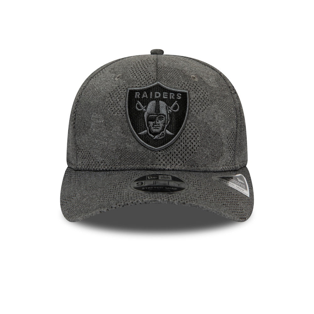 Casquette Snapback 9FIFTY NFL Engineered Plus Las Vegas Raiders noir-gris NEW ERA
