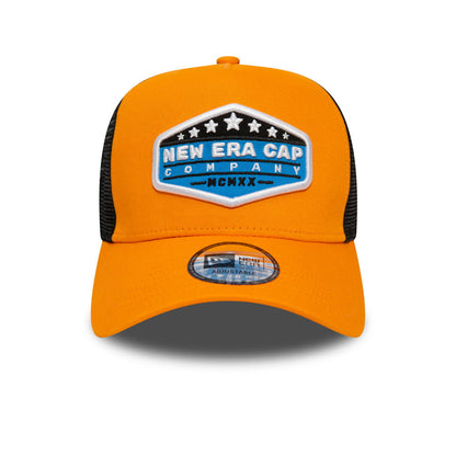 Casquette Trucker Star Patch orange NEW ERA