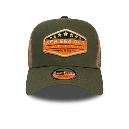 Casquette Trucker Star Patch olive NEW ERA
