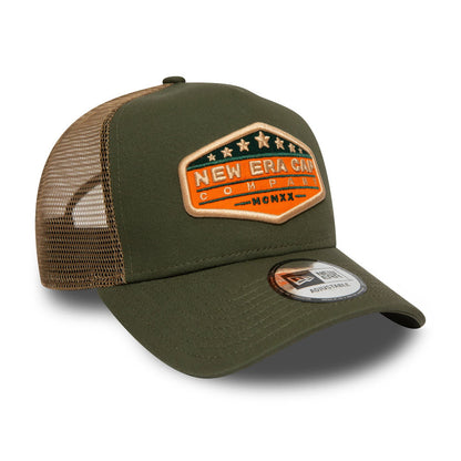 Casquette Trucker Star Patch olive NEW ERA
