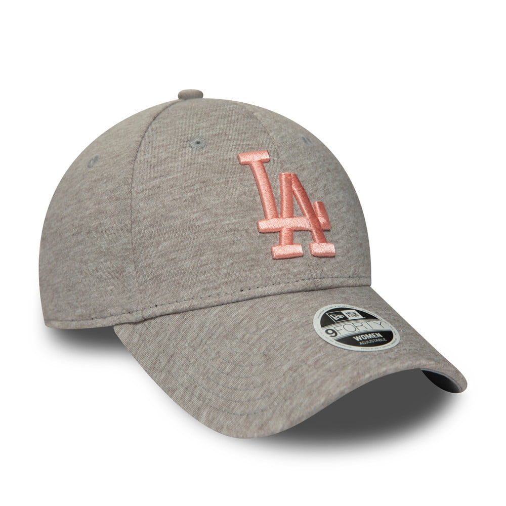 Casquette Femme 9FORTY MLB Snap L.A. Dodgers gris-rose NEW ERA