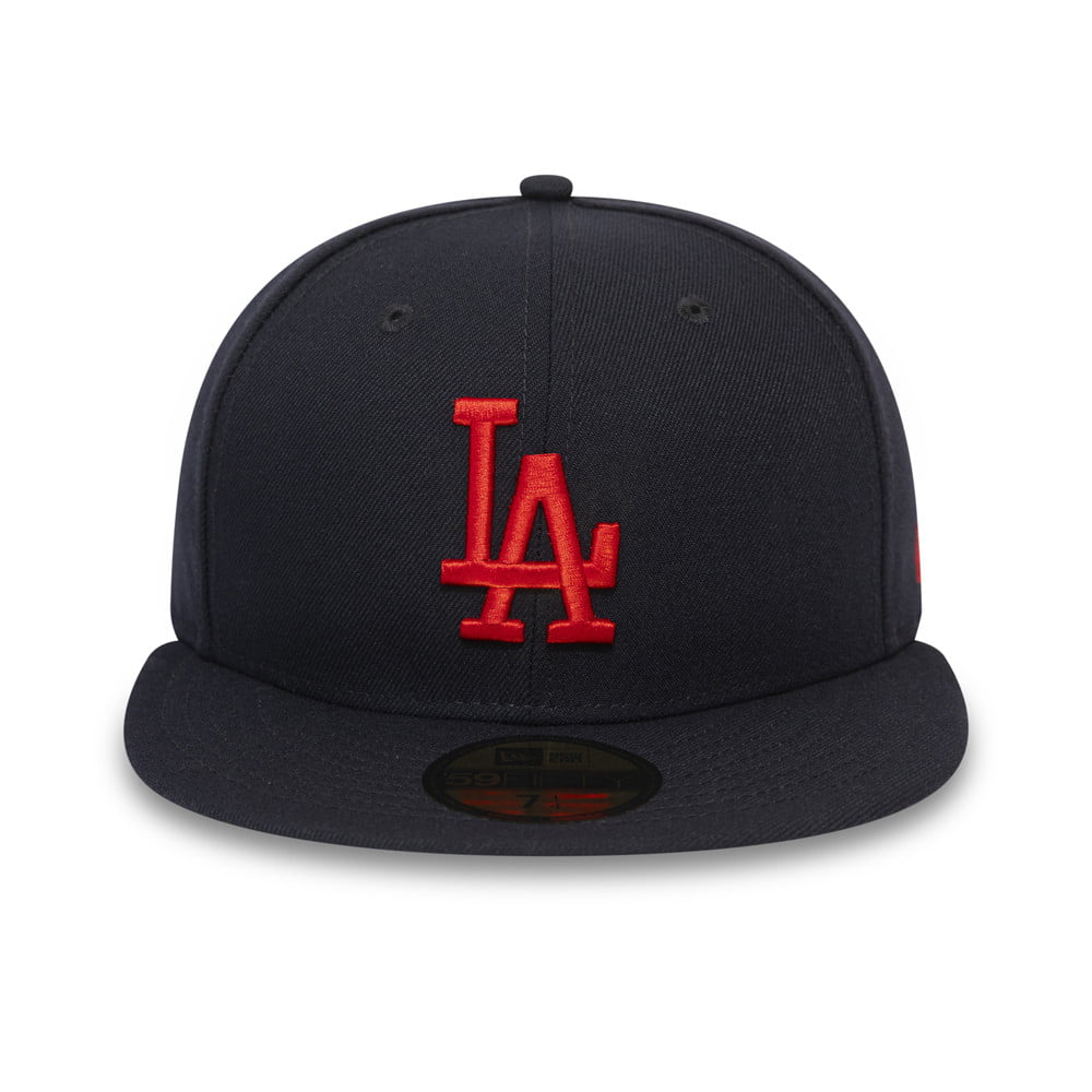 Casquette 59FIFTY MLB League Essential L.A. Dodgers bleu marine-rouge NEW ERA
