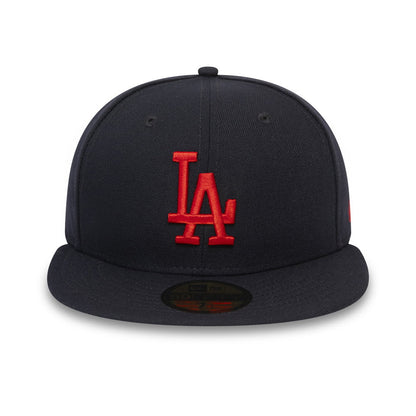 Casquette 59FIFTY MLB League Essential L.A. Dodgers bleu marine-rouge NEW ERA