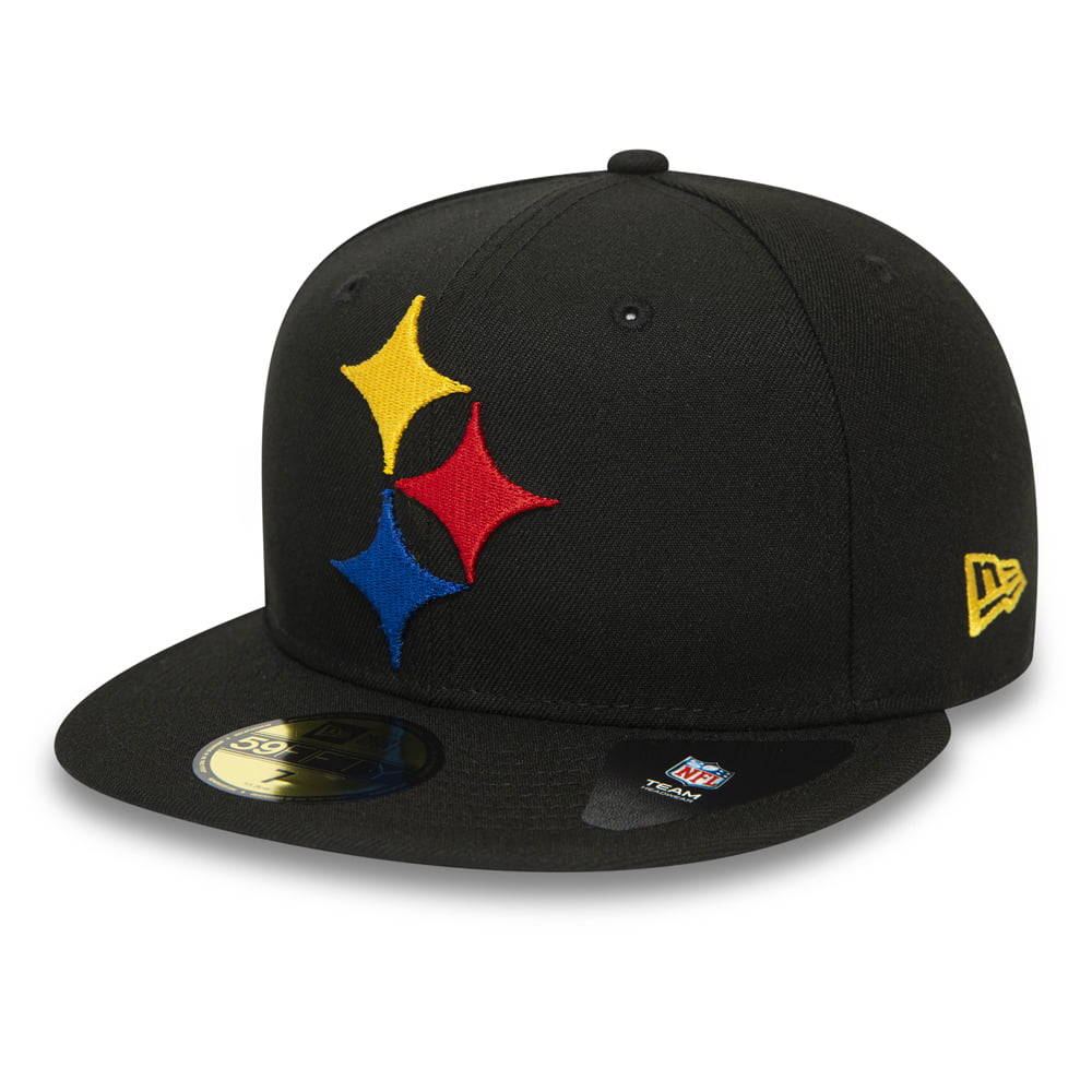 Casquette 59FIFTY NFL Team Tonal Shadow Logo Pittsburgh Steelers noir NEW ERA