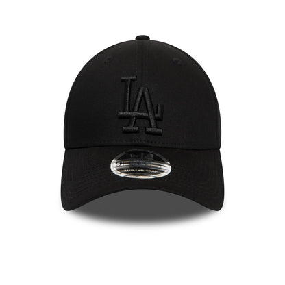 Casquette 9FORTY MLB Stretch Snap L.A. Dodgers noir sur noir NEW ERA