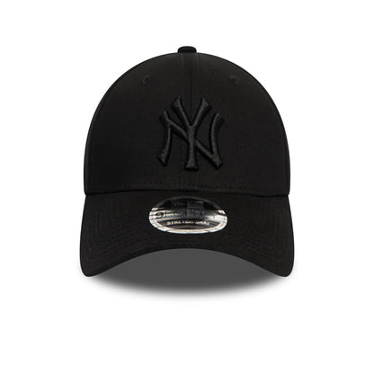 Casquette 9FORTY MLB Stretch Snap New York Yankees noir sur noir NEW ERA