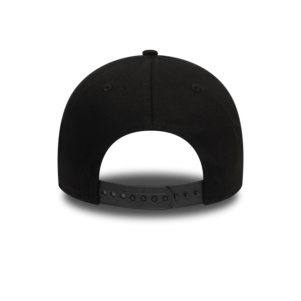 Casquette 9FORTY MLB Stretch Snap New York Yankees noir sur noir NEW ERA