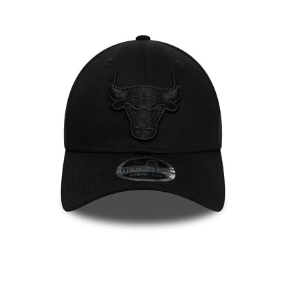 Casquette 9FORTY NBA Stretch Snap Chicago Bulls noir sur noir NEW ERA