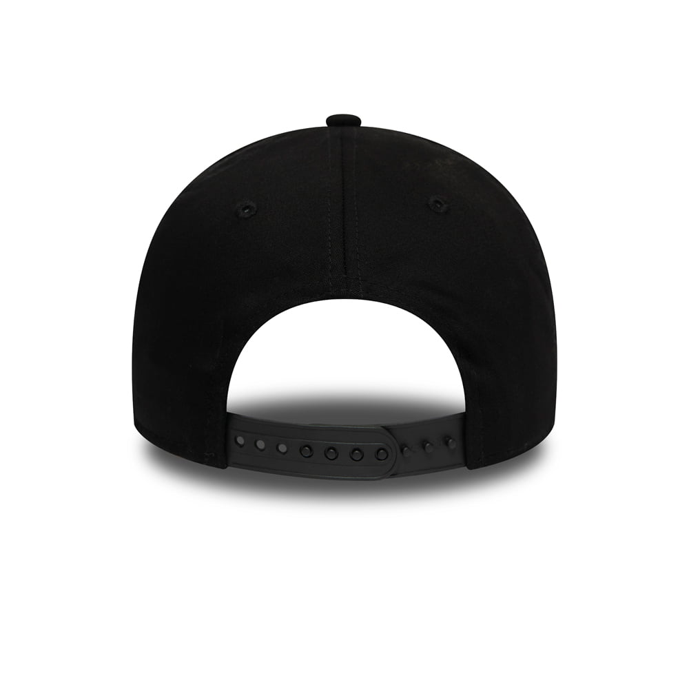 Casquette 9FORTY NBA Stretch Snap Chicago Bulls noir sur noir NEW ERA