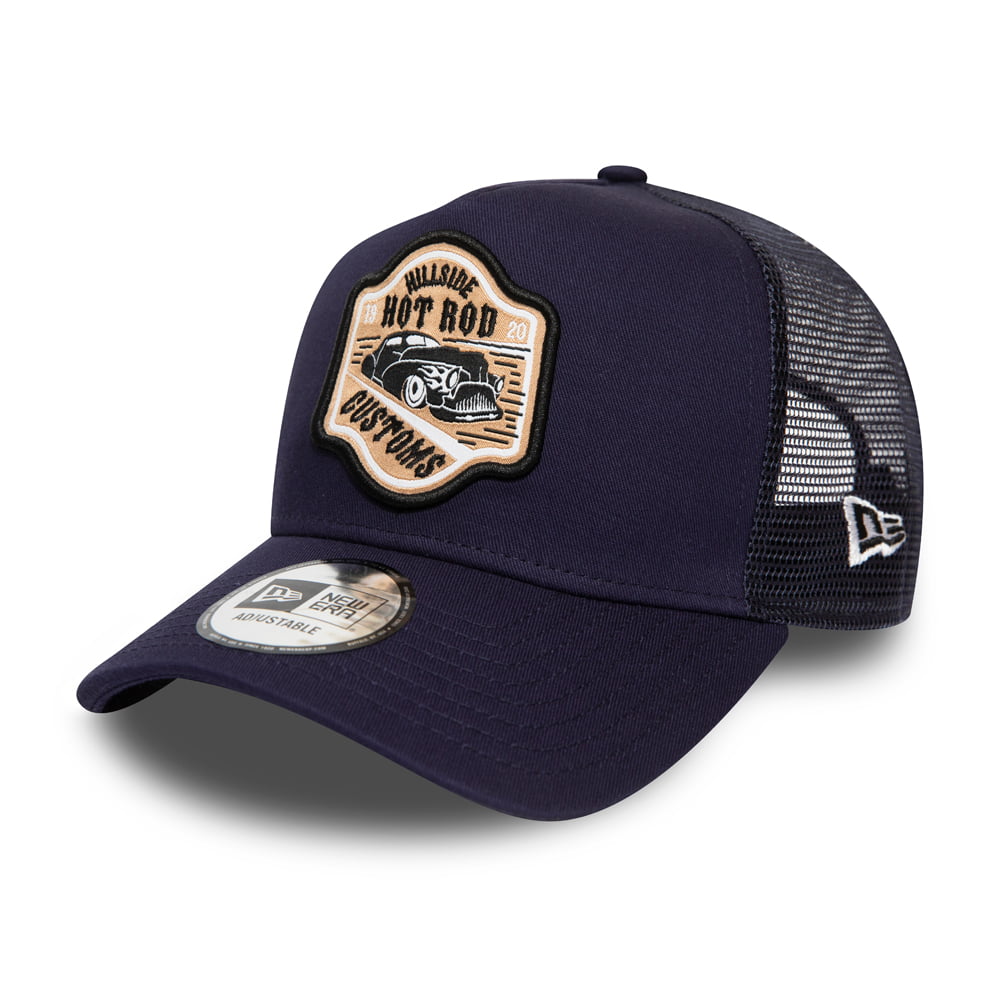 Casquette Trucker Hot Rod bleu marine NEW ERA