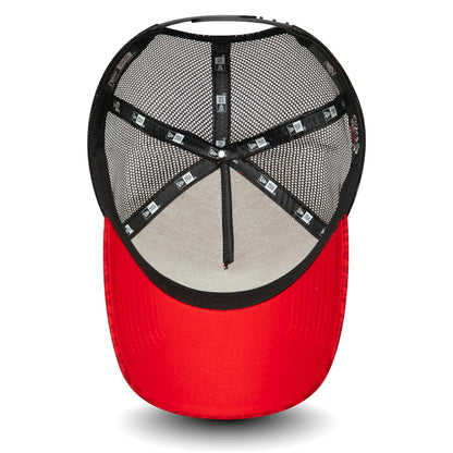 Casquette Trucker NBA Animal Print Chicago Bulls rouge NEW ERA