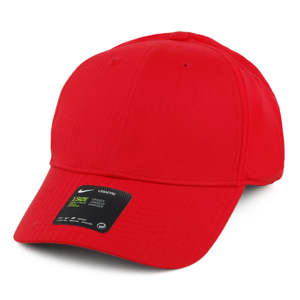 Casquette Vierge Legacy 91 Tech Tonal Stripe rouge NIKE GOLF