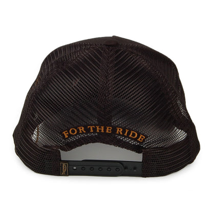 Casquette Trucker Kerosene Vintage Logo noir-doré TRIUMPH MOTORCYCLES