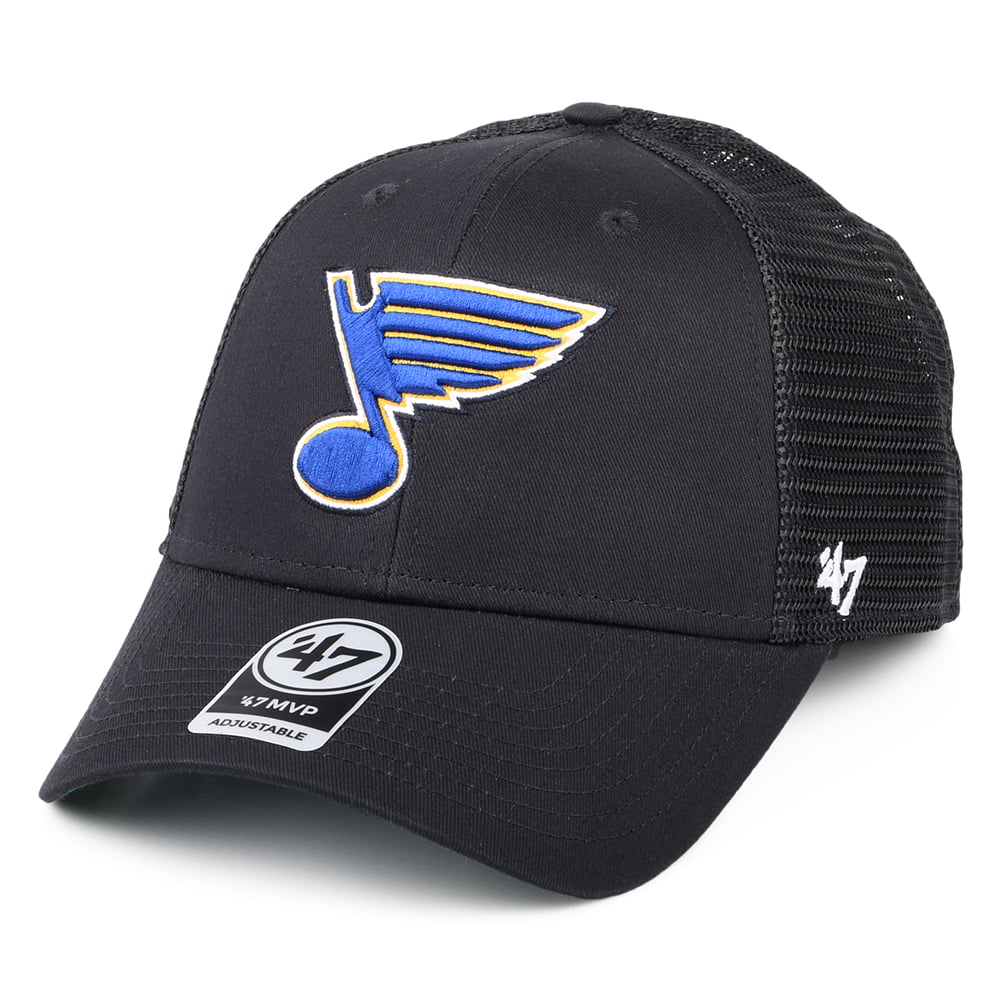 Casquette Trucker Branson MVP St Louis Blues bleu marine 47 BRAND