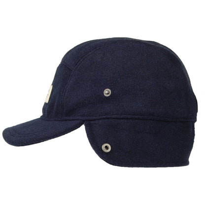 Casquette 5 Panel avec Protège-Oreilles Samuen bleu marine BARTS