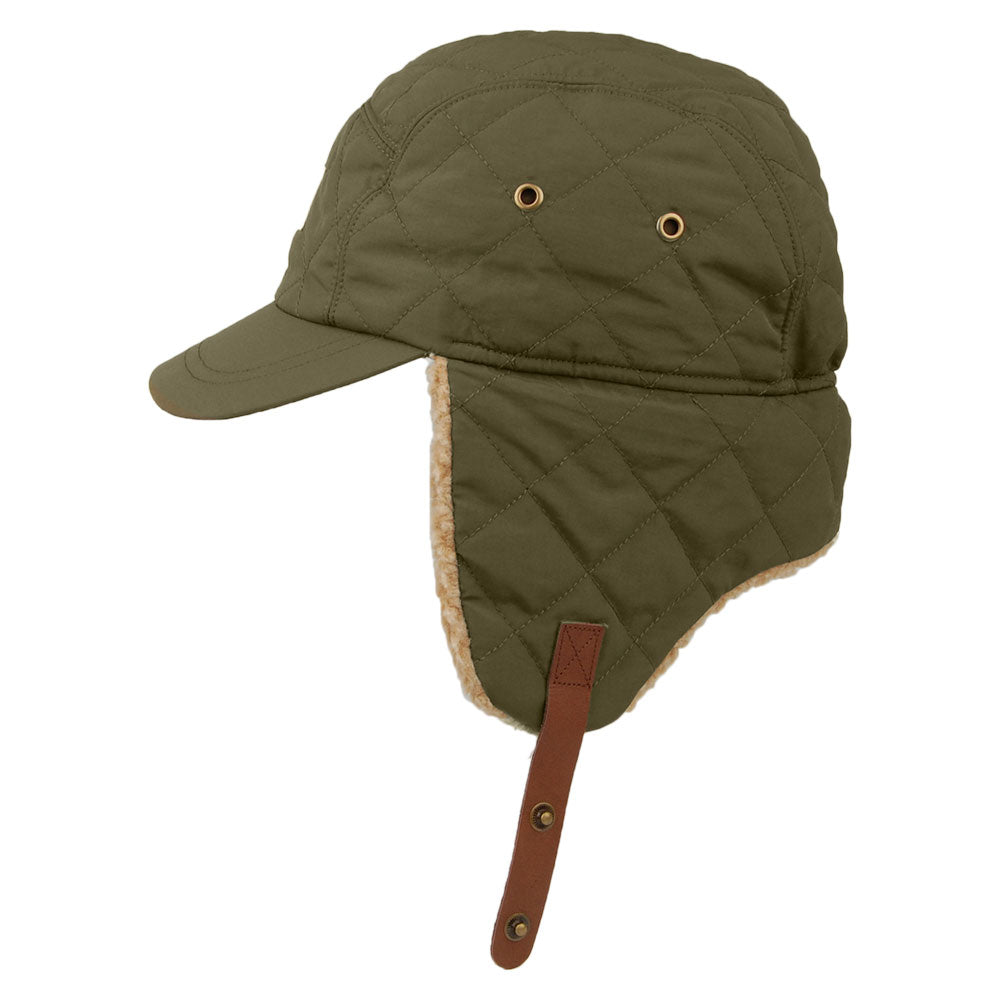 Casquette Avec Protège-Oreilles Aspen vert militaire BARTS