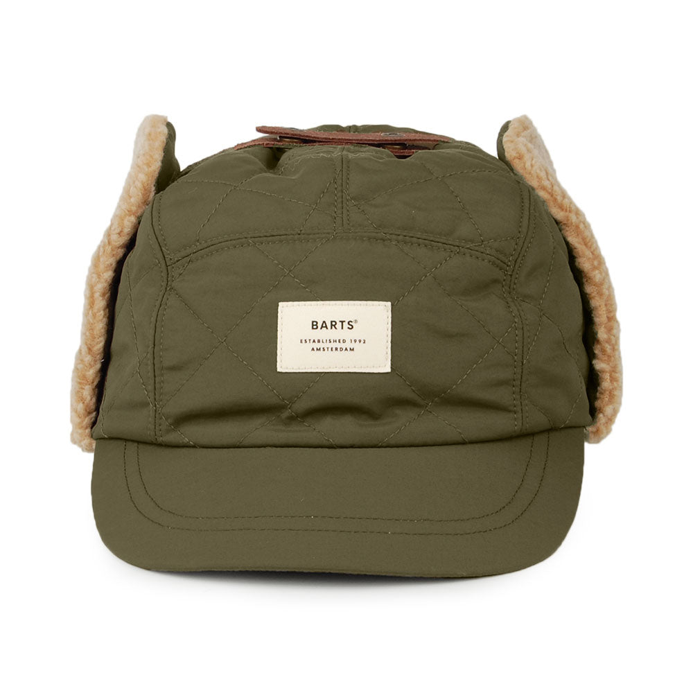 Casquette Avec Protège-Oreilles Aspen vert militaire BARTS