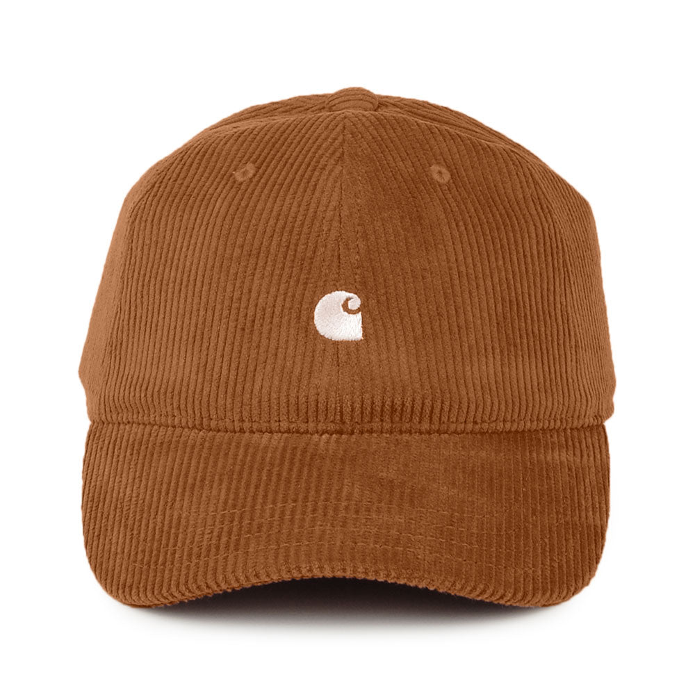 Casquette en Velours Côtelé Harlem rouille CARHARTT WIP