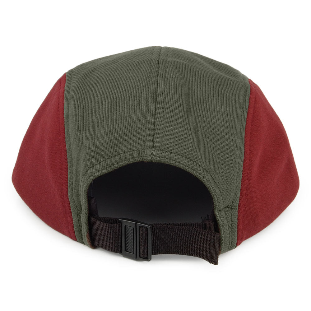 Casquette 5 Panel Tricol bleu marine-olive-bordeaux CARHARTT WIP