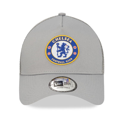 Casquette Trucker A-Frame 9FORTY Chelsea FC gris NEW ERA