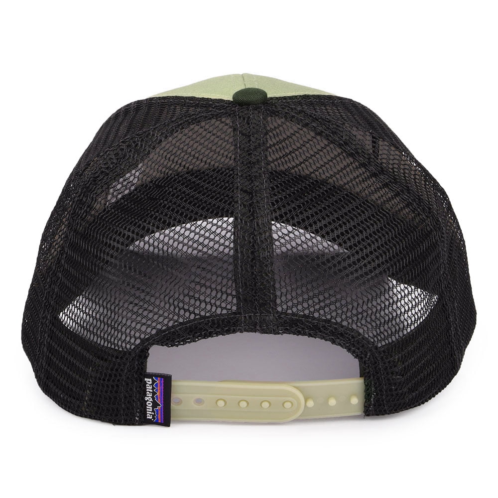 Casquette Trucker en Coton Bio LoPro P-6 Logo khaki PATAGONIA