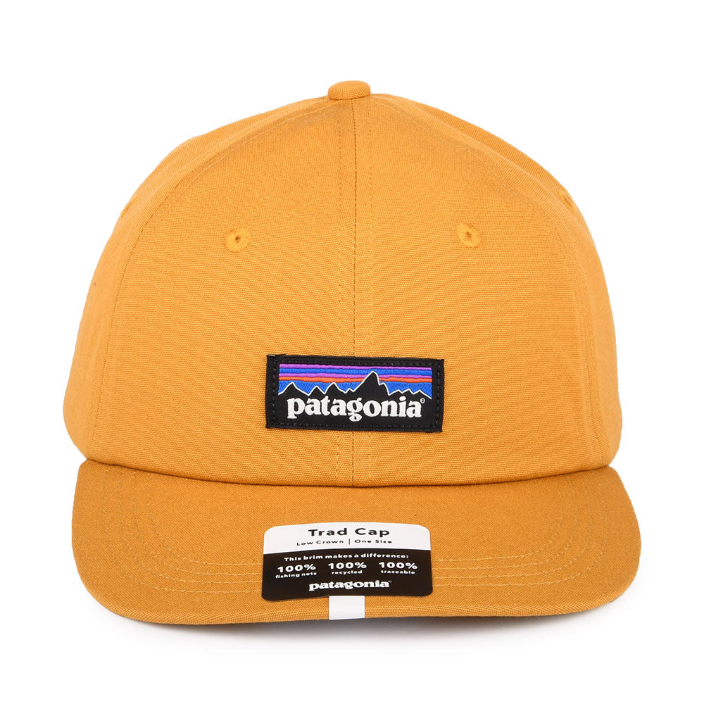 Casquette en Coton Bio P-6 Label Trad moutarde PATAGONIA