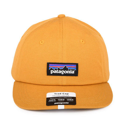 Casquette en Coton Bio P-6 Label Trad moutarde PATAGONIA