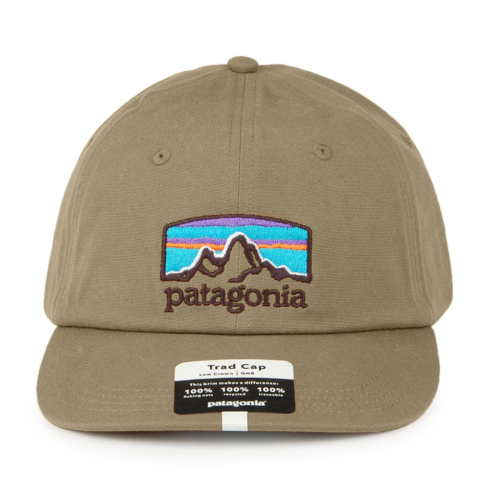 Casquette en Coton Bio Fitz Roy Horizons Trad marron PATAGONIA