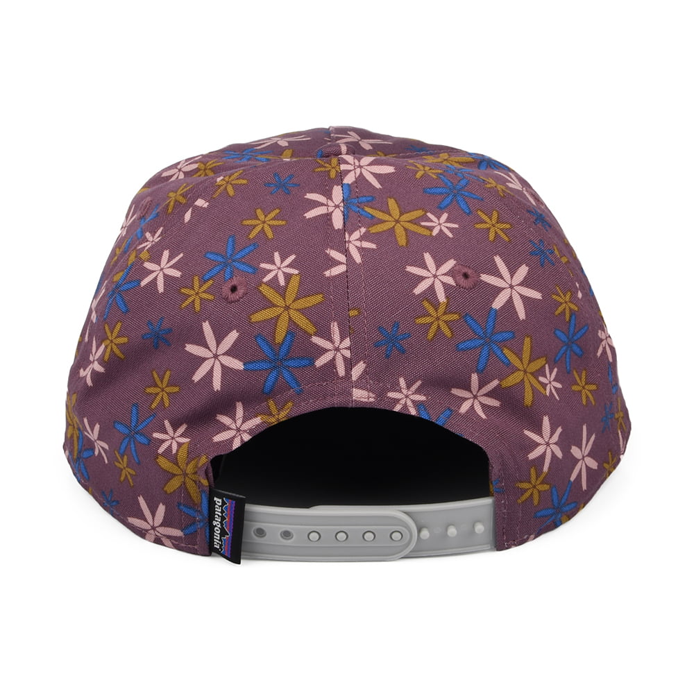 Casquette en Coton Bio Boardshort Label Funfarer violet PATAGONIA
