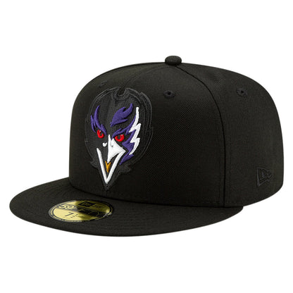 Casquette 59FIFTY NFL Elements 2.0 Baltimore Ravens noir NEW ERA