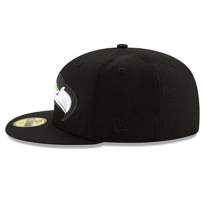 Casquette 59FIFTY NFL Elements 2.0 Seattle Seahawks noir NEW ERA
