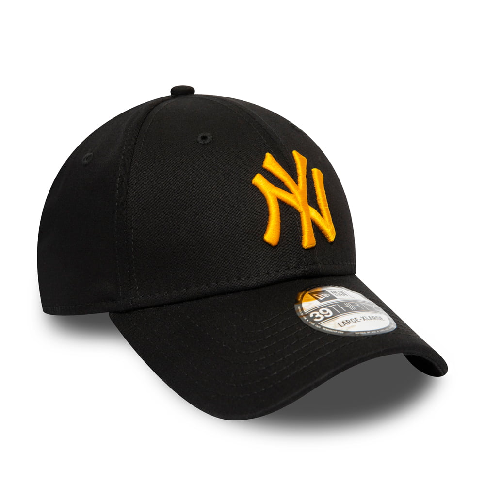 Casquette 39THIRTY MLB League Essential New York Yankees noir-jaune NEW ERA