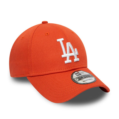 Casquette 9FORTY League Essential L.A. Dodgers orange NEW ERA