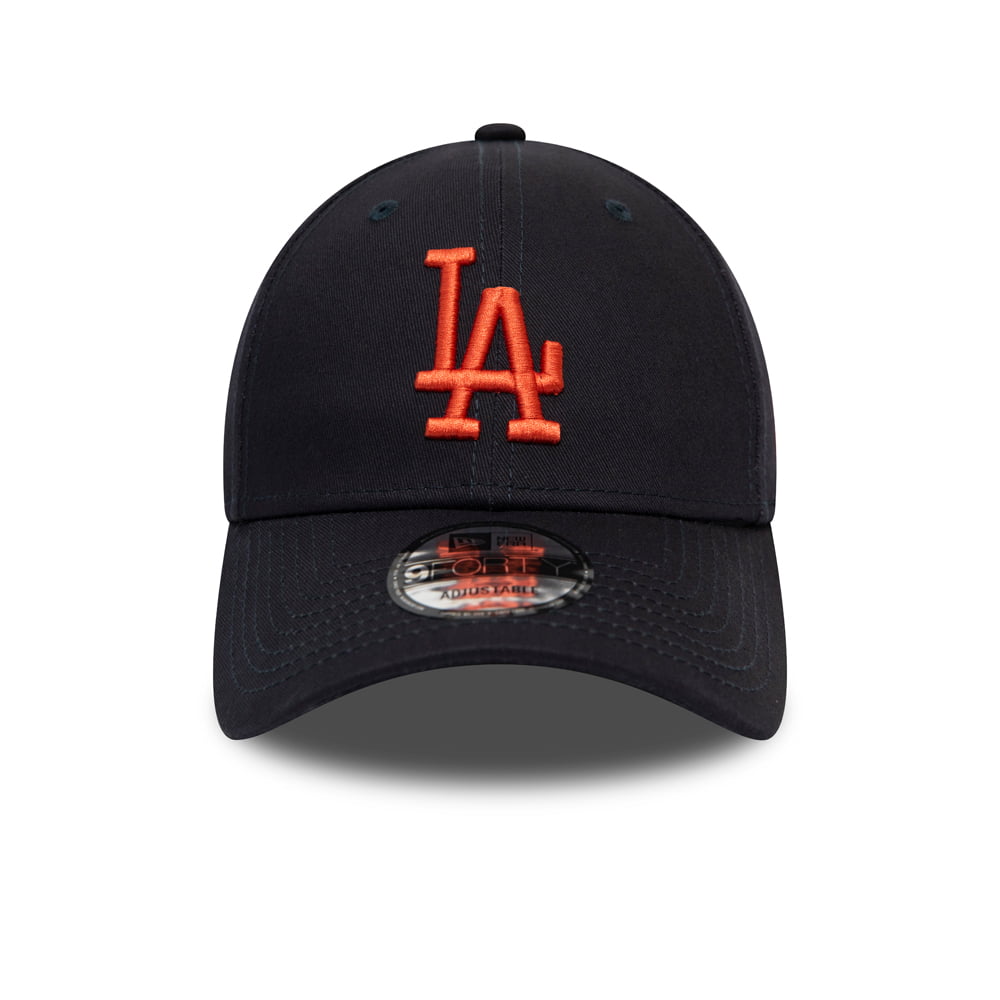 Casquette 9FORTY League Essential L.A. Dodgers bleu marine-orange NEW ERA
