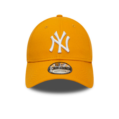Casquette 9FORTY MLB League Essential New York Yankees jaune-blanc NEW ERA