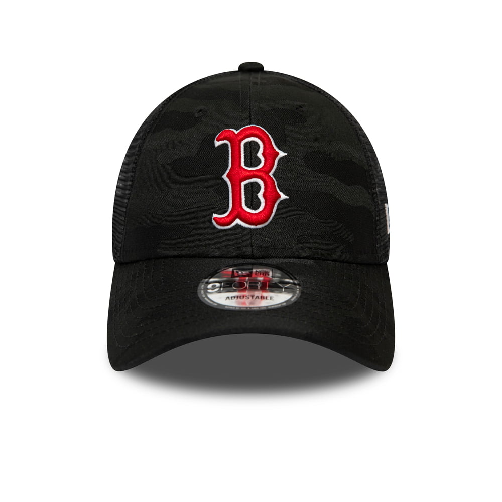 Casquette Trucker 9FORTY MLB Seasonal The League Boston Red Sox noir NEW ERA
