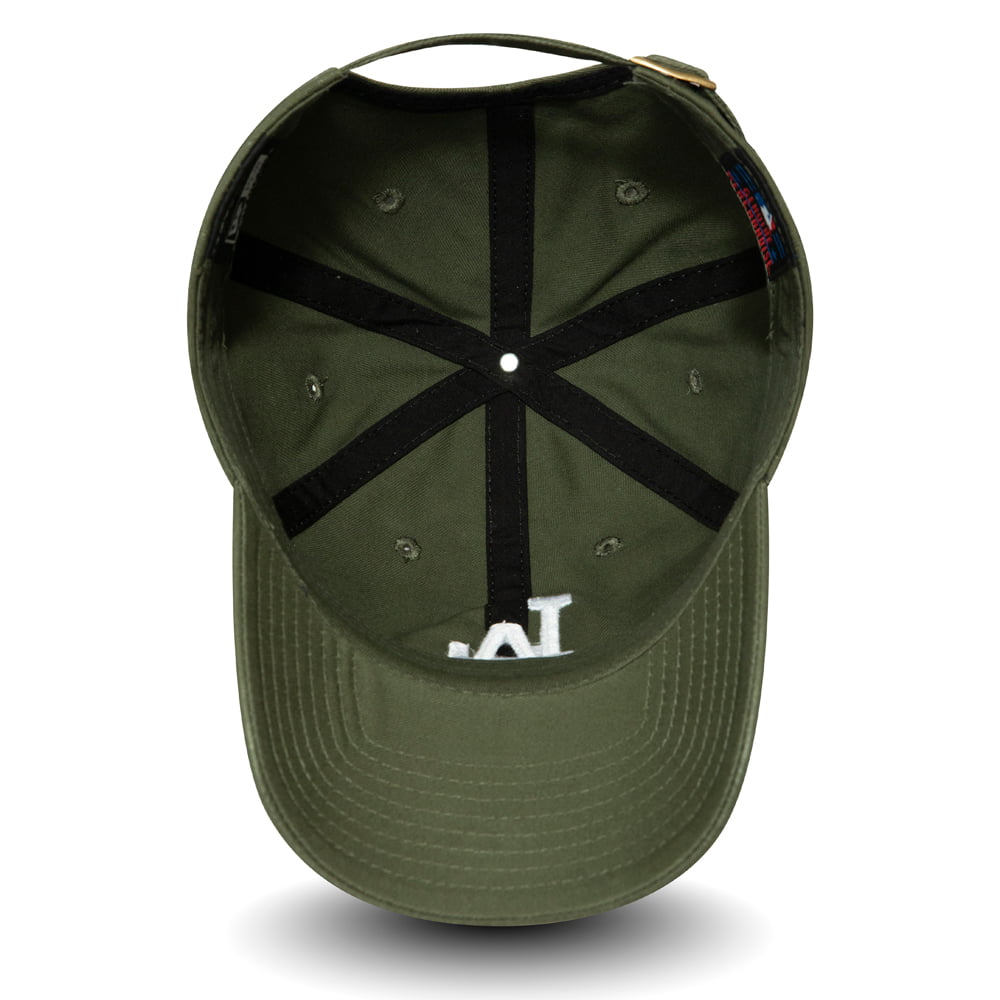 Casquette 9TWENTY MLB Washed Casual Classic L.A. Dodgers olive-blanc NEW ERA