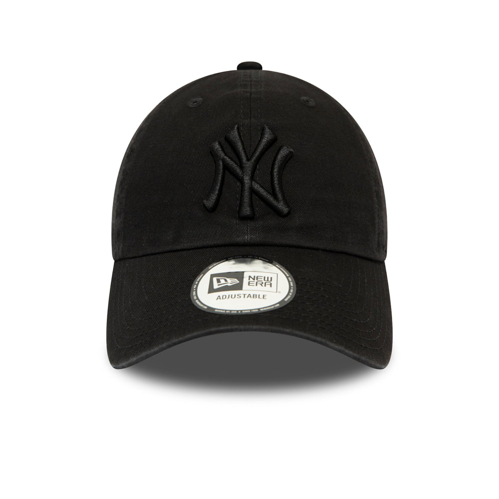 Casquette 9TWENTY MLB Washed Casual Classic New York Yankees noir NEW ERA