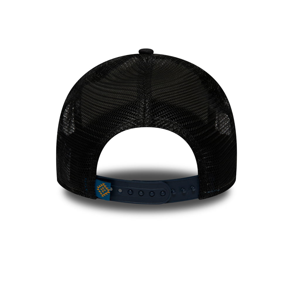 Casquette Trucker Bear Tattoo bleu marine NEW ERA
