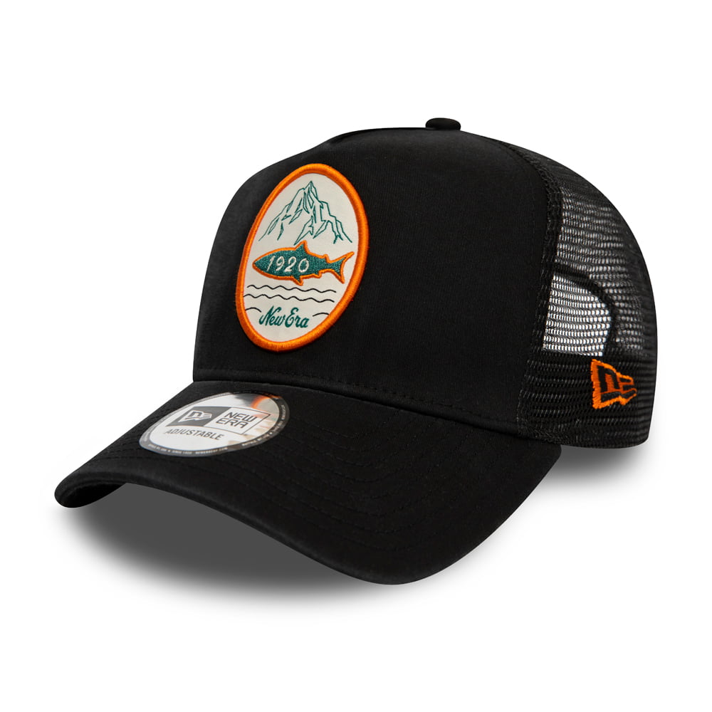 Casquette Trucker A-Frame Outdoors noir NEW ERA