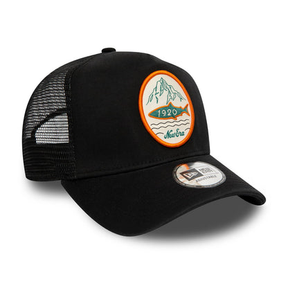 Casquette Trucker A-Frame Outdoors noir NEW ERA