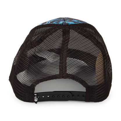 Casquette Trucker Calotte Profonde TNF Logo bleu-camouflage THE NORTH FACE