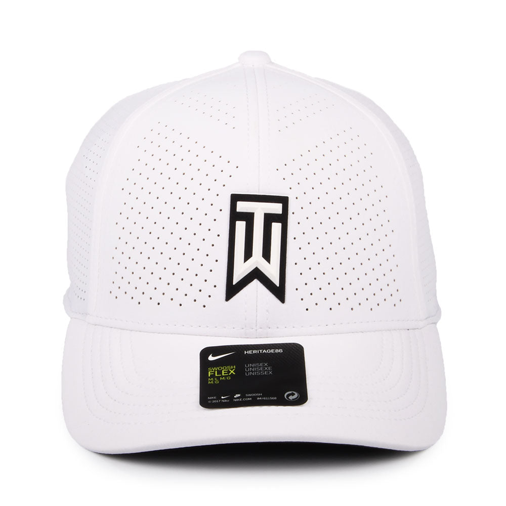 Casquette Perforée Tiger Woods Aerobill H86 blanc NIKE GOLF